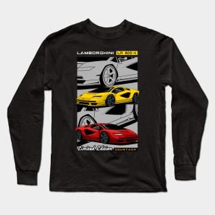 Countach LPI 800-4 Hyper Car Long Sleeve T-Shirt